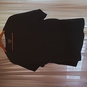 LL Bean Black SS 100% Cotton Tee Shirt